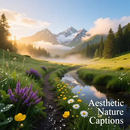 Aesthetic Nature Captions
