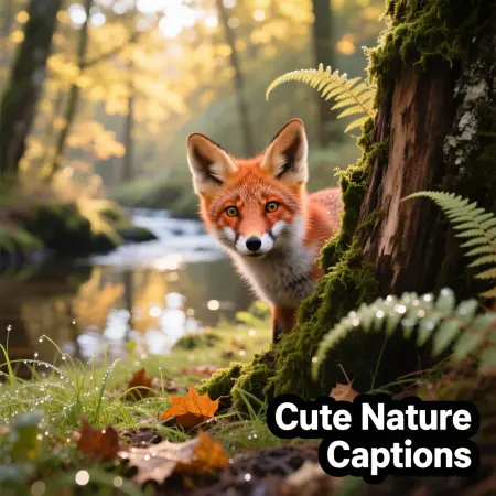 Cute Nature Captions