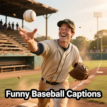 Funny Baseball Captions