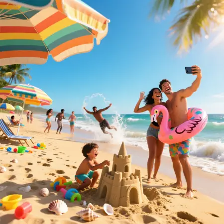 Funny Beach Captions