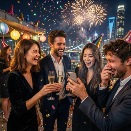 Funny New Year's Eve Captions