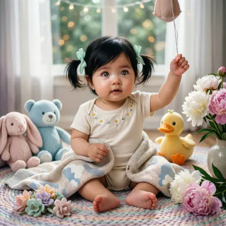 Aesthetic Captions for Baby Girl