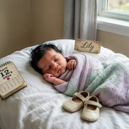 Cute Baby Announcement 