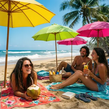 Cute Beach Vacation Captions