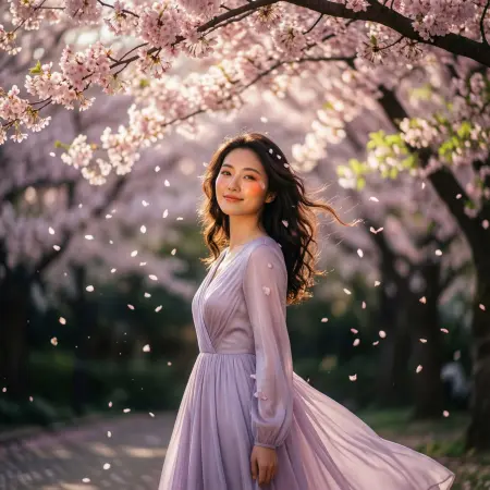 Cute Cherry Blossom Captions