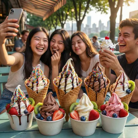 Cute Ice Cream Captions