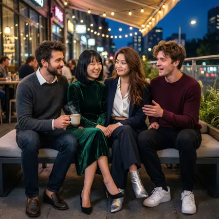 Cute Night Out Captions