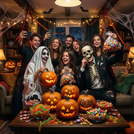 Funny Halloween Post Captions