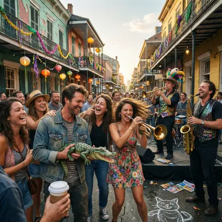 Funny New Orleans Instagram Captions