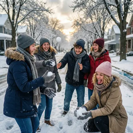 Funny Snow Day Captions