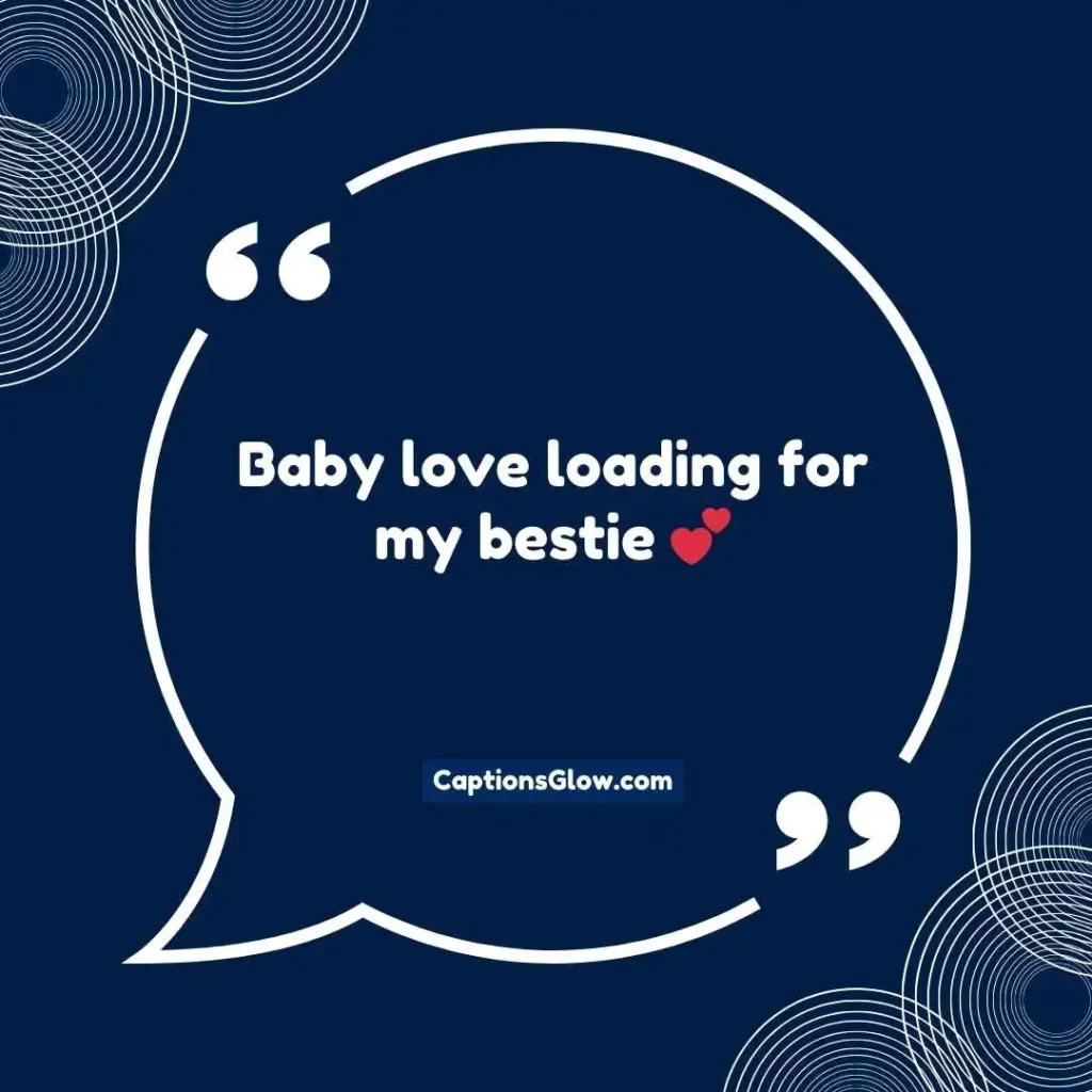 Cute Baby Shower Captions for Friend