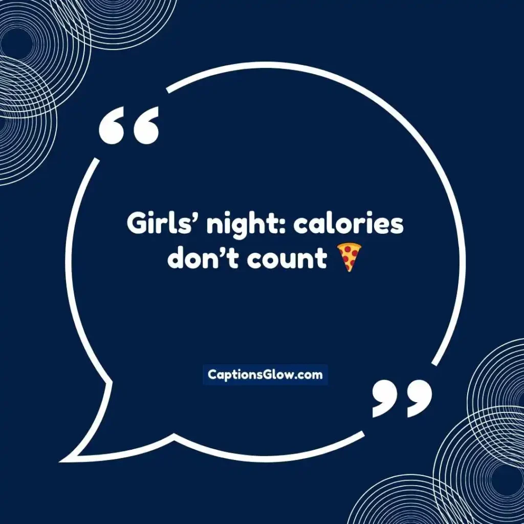 Funny Girls Night Captions
