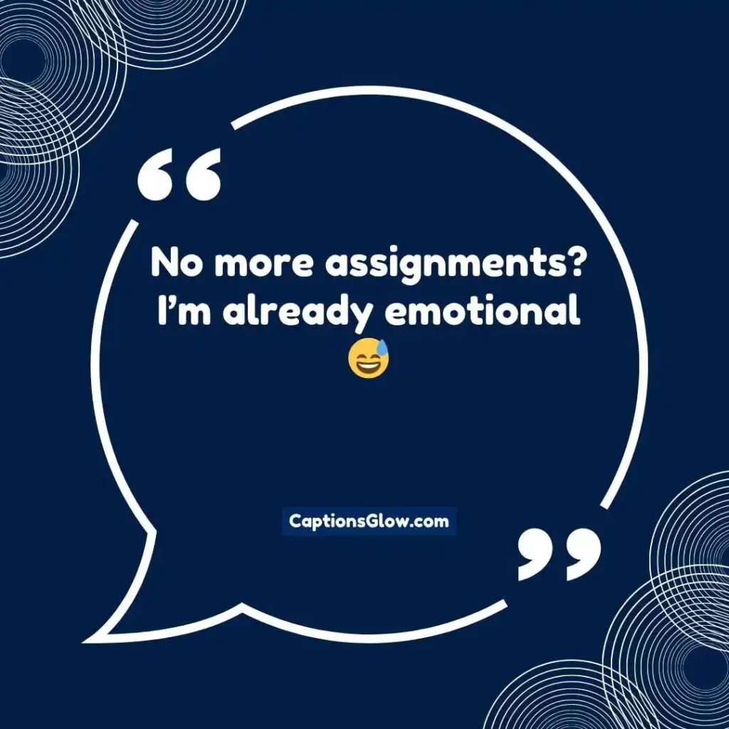 Funny College Graduation Captions