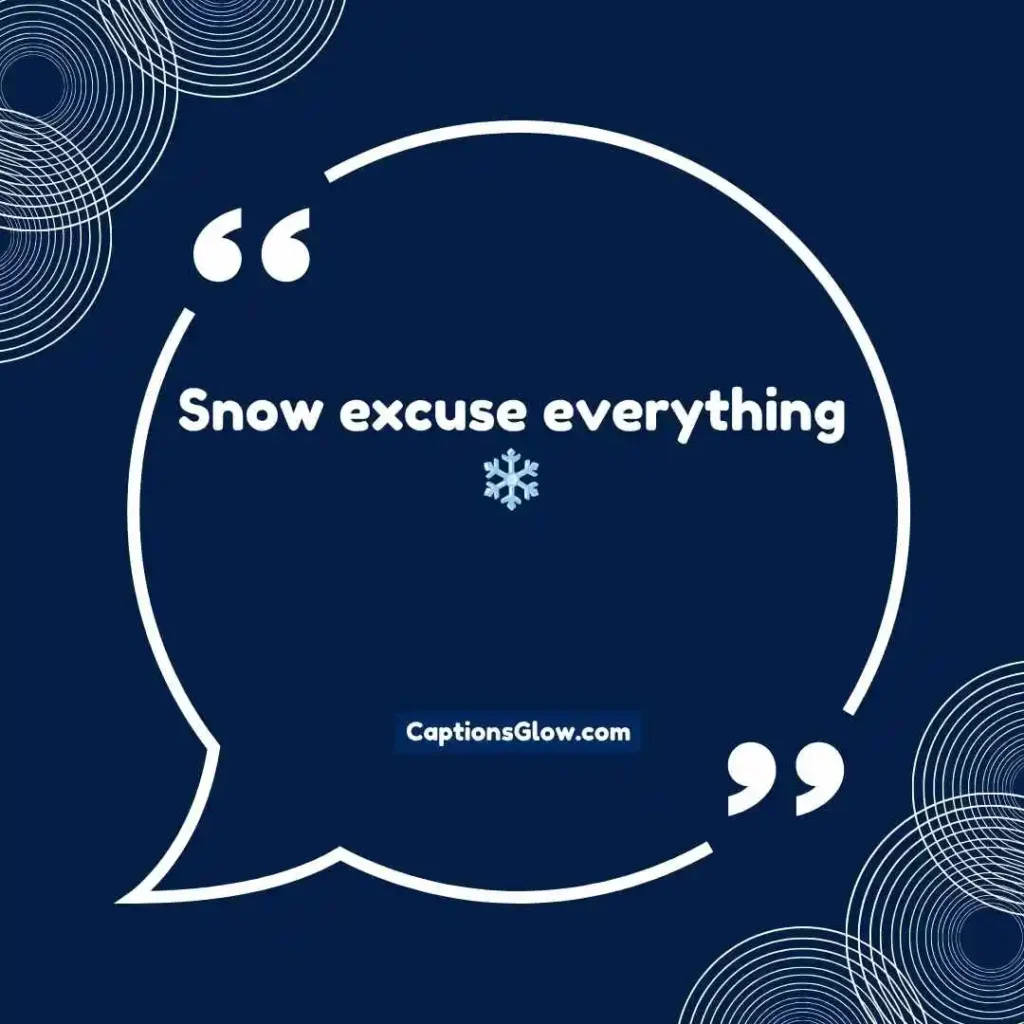 Funny Winter Captions