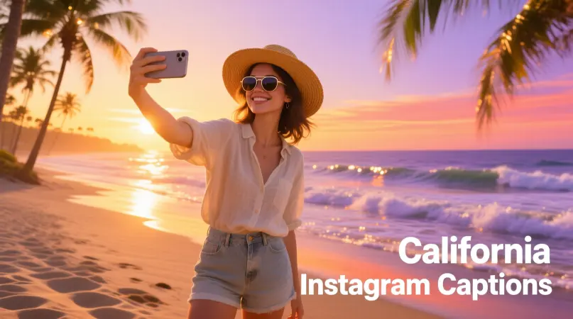 California Instagram Captions