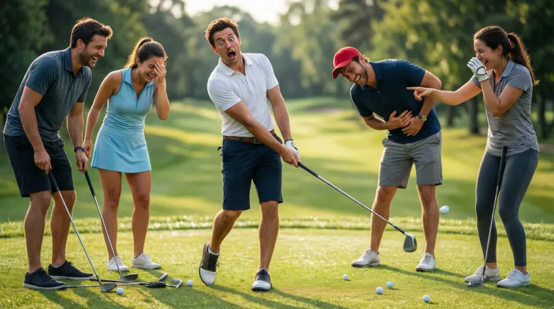funny golf captions
