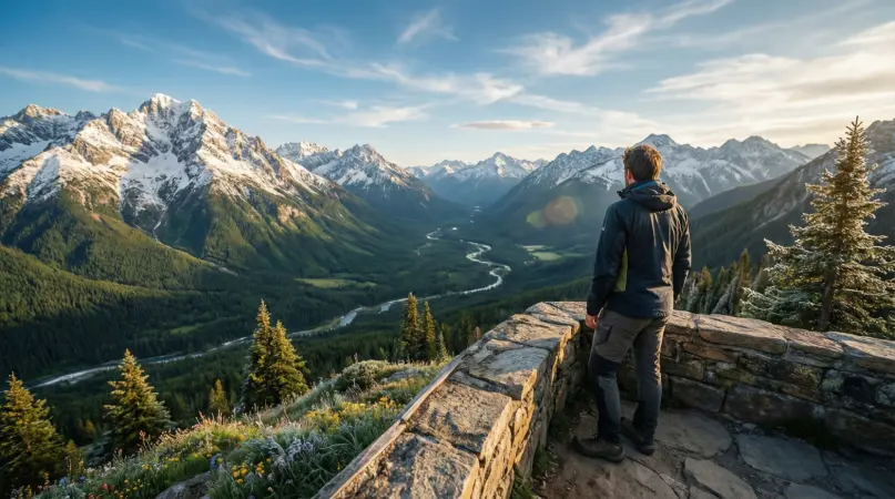 Mountain Captions for Instagram