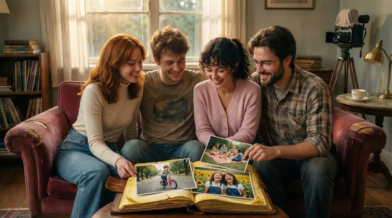 Throwback Captions for Old Pics