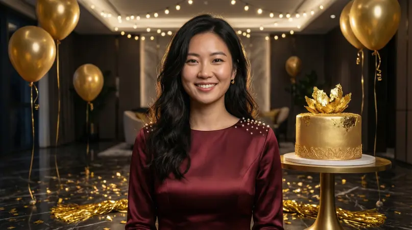 Golden Birthday Captions