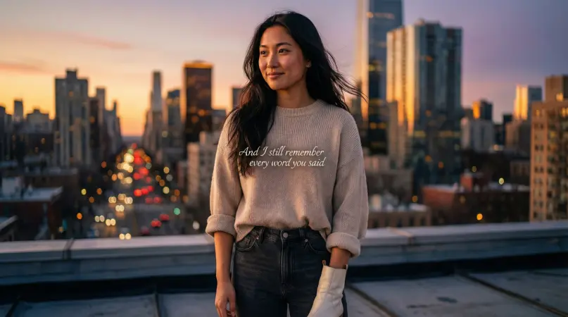 song lyrics for captions