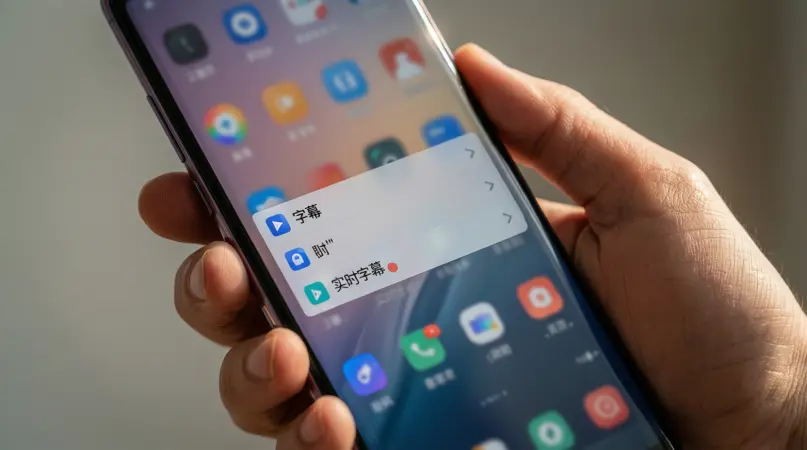 turn off captions android