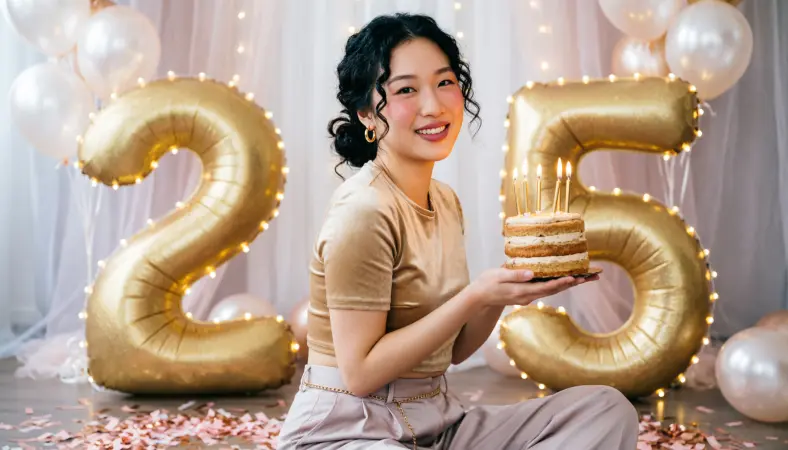 unique 25th birthday captions