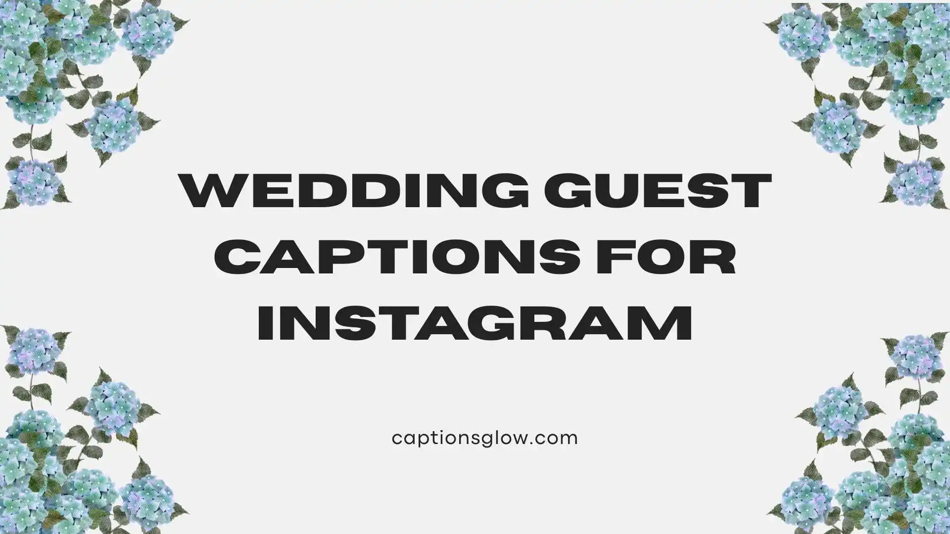 wedding guest captions for instagram