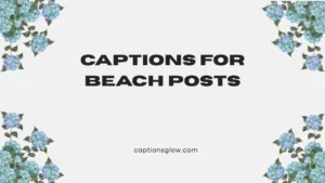 captions for beach posts