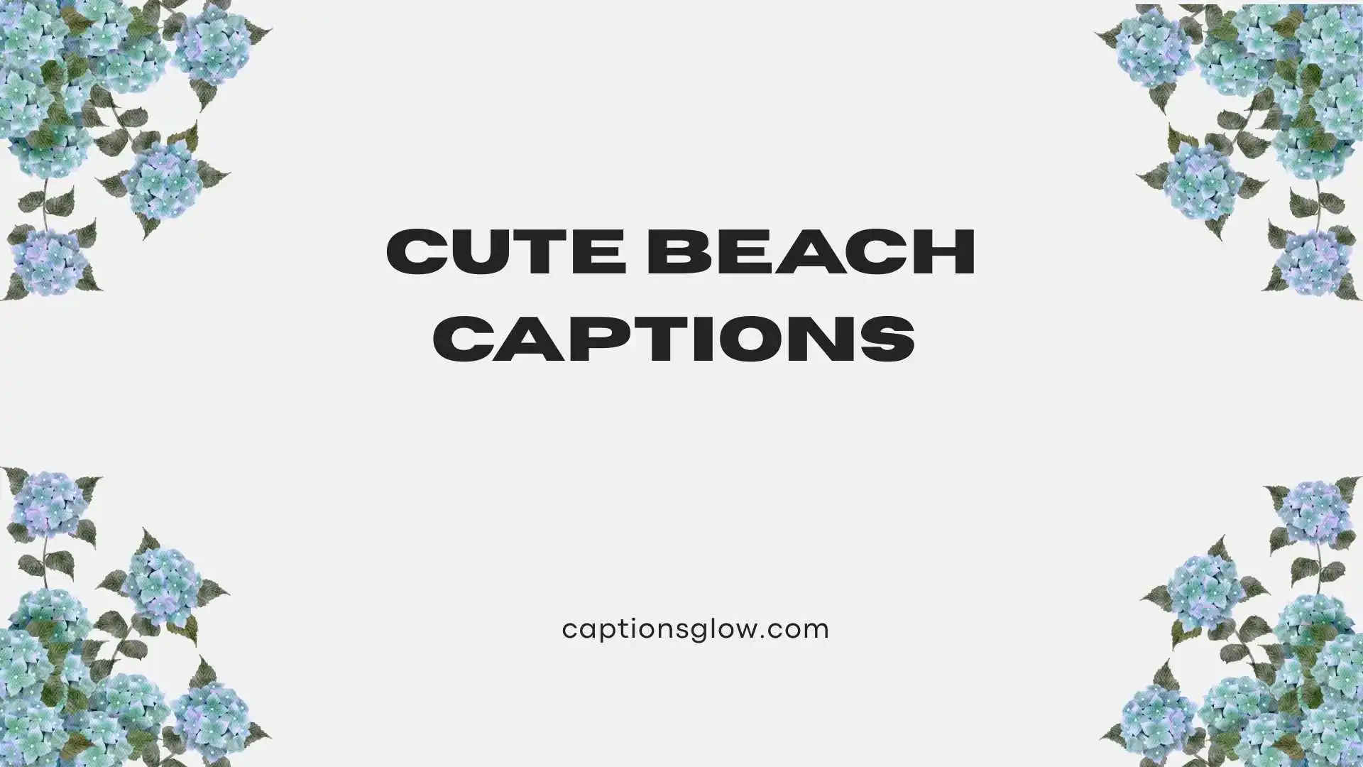 Cute Beach Captions