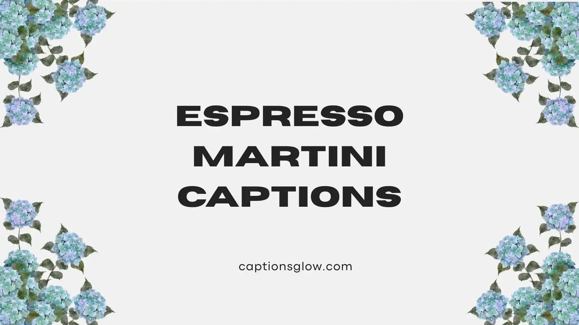 espresso martini captions