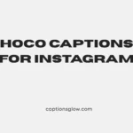 hoco captions for instagram