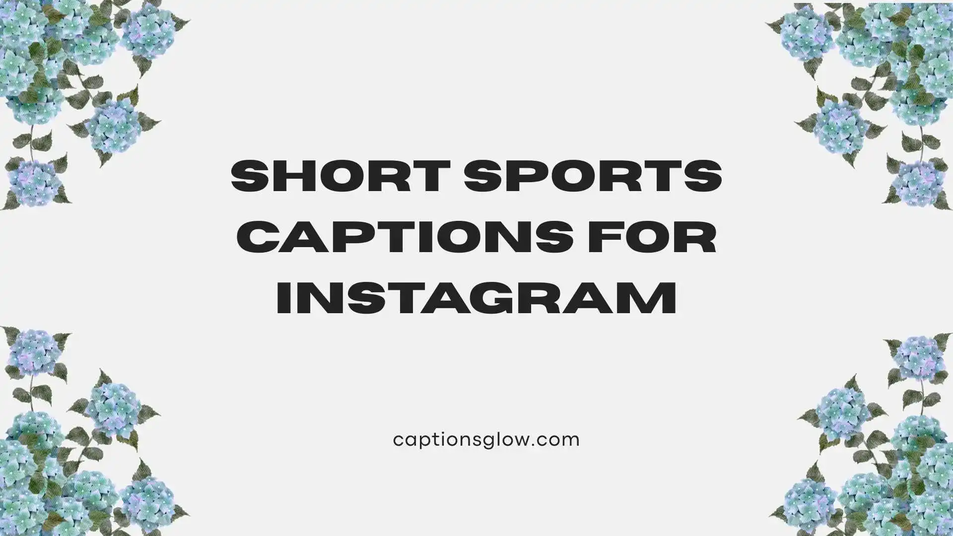 short sports captions for instagram
