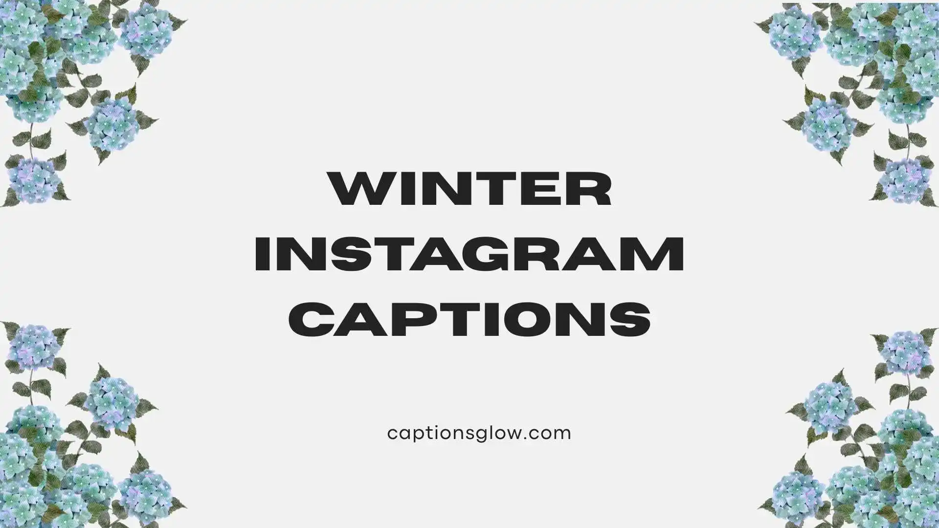 winter instagram captions