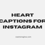 heart captions for instagram